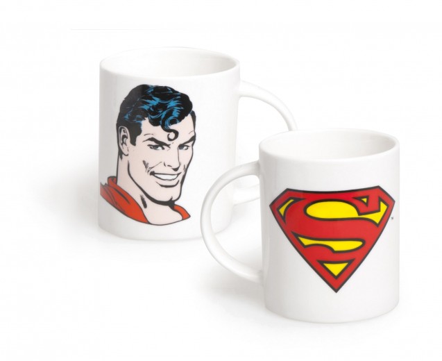 Porcelán bögre, 300 ml, Ø8,9xH9 cm, Superhero Superman