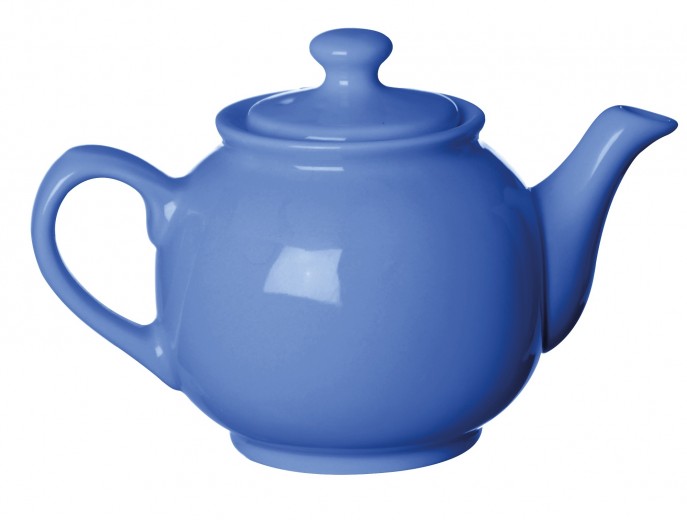 Kerámia teáskanna, 600 ml, Ø21xH12 cm, Trendy Kék