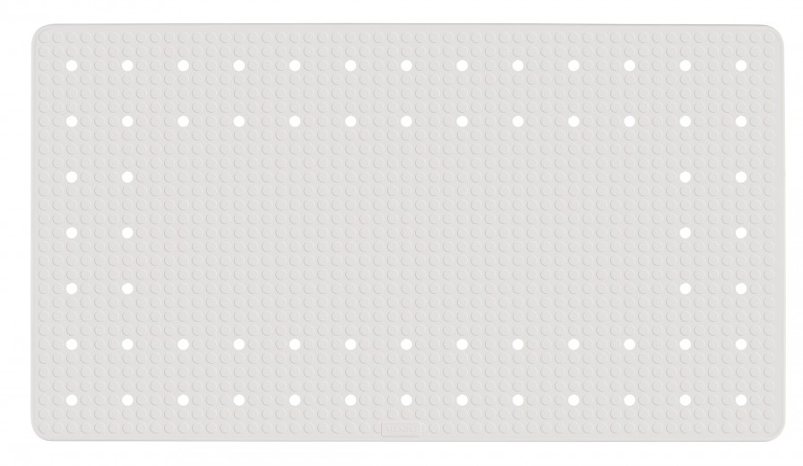 Mirasol Csúszásmentes TPR Fürdőszobai Szőnyeg, Fehér, 39 x 69 cm