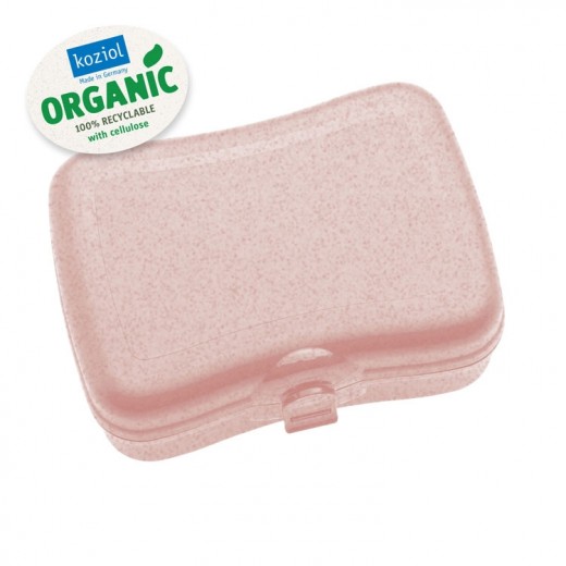 Uzsonnásdoboz, 100% Újrahasznosított, Basic Organic Rózsaszín, H16,8xSz12,2xM6,6 cm