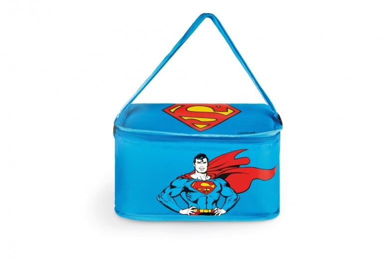 Ebédtáska, poliészter ésPEVA, 7L, L28xl14xH16,5 cm, Superhero Superman