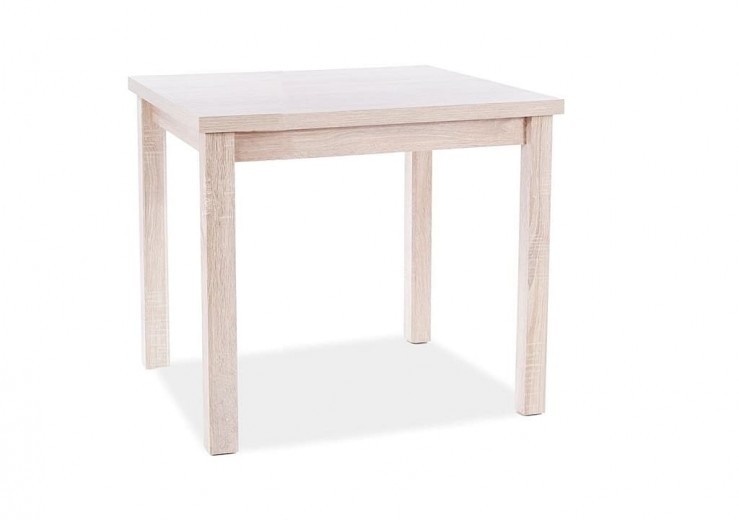 Asztal, forgácslap és MDF, Adamaris Small Sonoma Tölgy, Sz90xH65xM75 cm