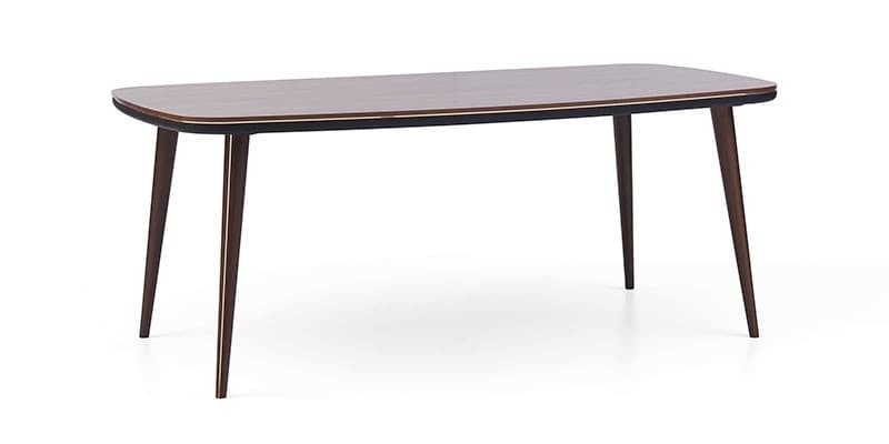 Asztal, Forgácslap Diamond Dió, H200xSz100xM78,5 cm