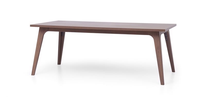 Asztal, Forgácslap Gold Dió, H200xSz100xM75 cm