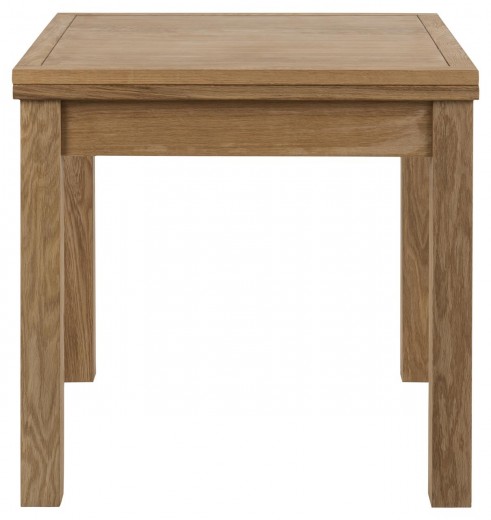Kihúzható Asztal, Furnér, Jackson Tölgy, H80-160xSz80xM75 cm