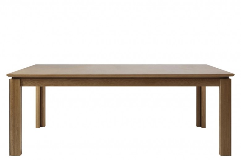 Kihúzható Asztal, Furnér, Ventura Sötét Tölgy, H200-404xSz100xM75 cm