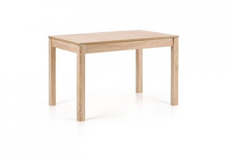 Kihúzható Asztal, Forgácslap és MDF Maurycy Sonoma Tölgy, H118-158xSz75xM76 cm