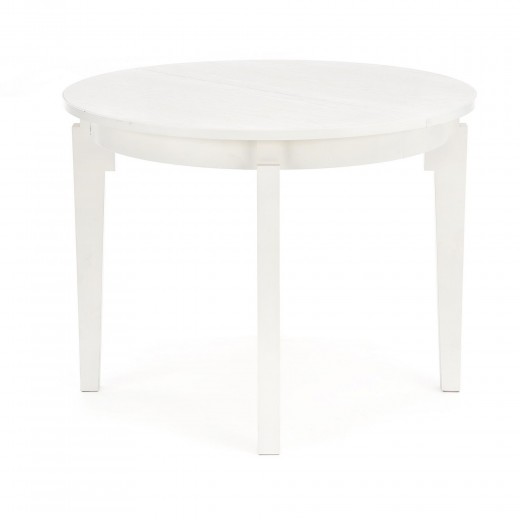Sorbus MDF és Fa Kihúzható Asztal, Fehér, H100-200xSz100xM77 cm