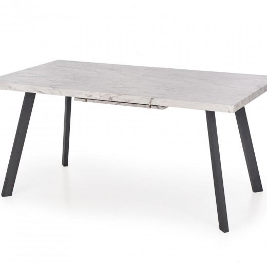Asztal, MDF és Fém Dallas, H160-220xSz90xM76 cm 