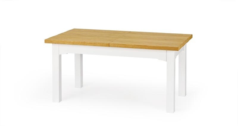 Asztal, Fa Leonardo Tölgy, H160-250xSz90xM77 cm