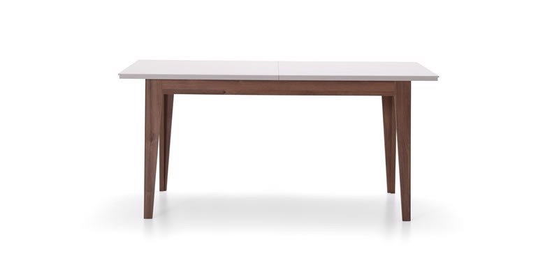 Kihúzható Asztal, Forgácslap Mayer Fehér / Tölgy, H201-240xSz90xM75,6 cm