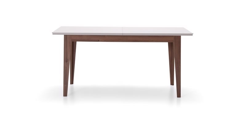 Kihúzható Asztal, Forgácslap Mayer II Fehér / Tölgy, H201-240xSz90xM75,6 cm