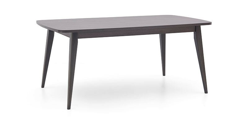 Kihúzható Asztal, Forgácslap és Fa Hector Tölgy / Antracit, H180-230xSz90xM78,2 cm