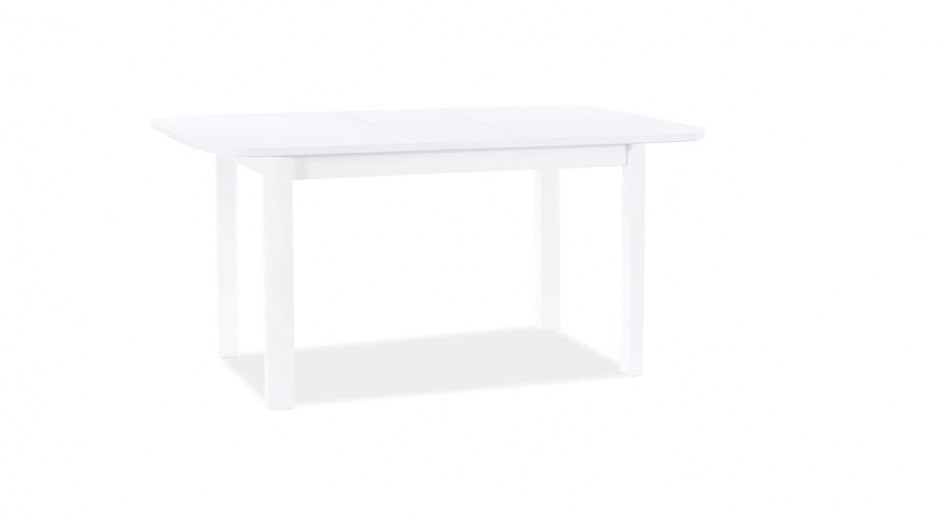 Kihúzható Asztal, Forgácslap és MDF, Diego II Small Fehér, Sz105-140xM65xM75 cm