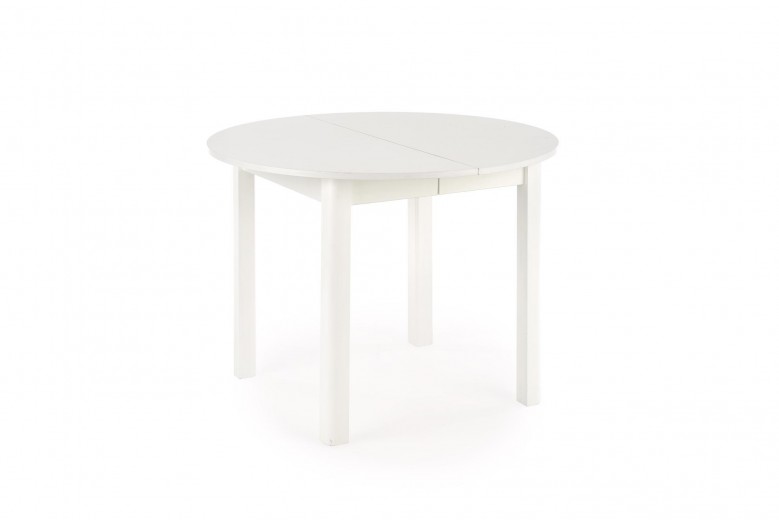 Ringo Kihúzható Asztal, Forgácslap és MDF, Fehér, H102-142xSz102xM76 cm