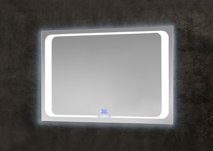 Négyszögletes Fürdőszobai Tükör LED Világítással, SP4 Large, IP21, 6500K, 595LM, Sz100xM65 cm