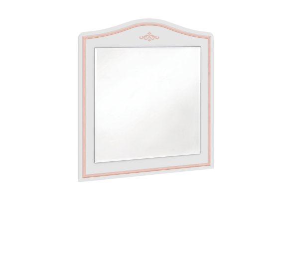 Dekoratív Tükör Forgácslap Kerettel Selena Pink Fehér / Rózsaszín, Sz73xM90 cm
