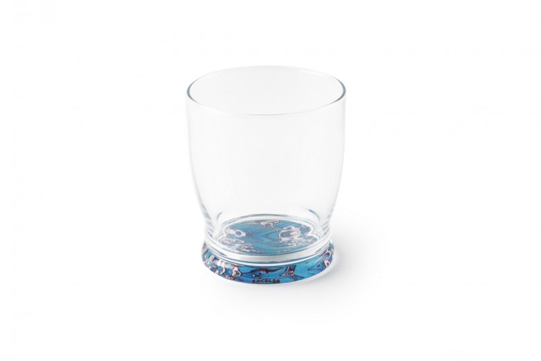 Vizespohár, üveg, 340 ml, Ø8xH9,5 cm, Kimono Waves