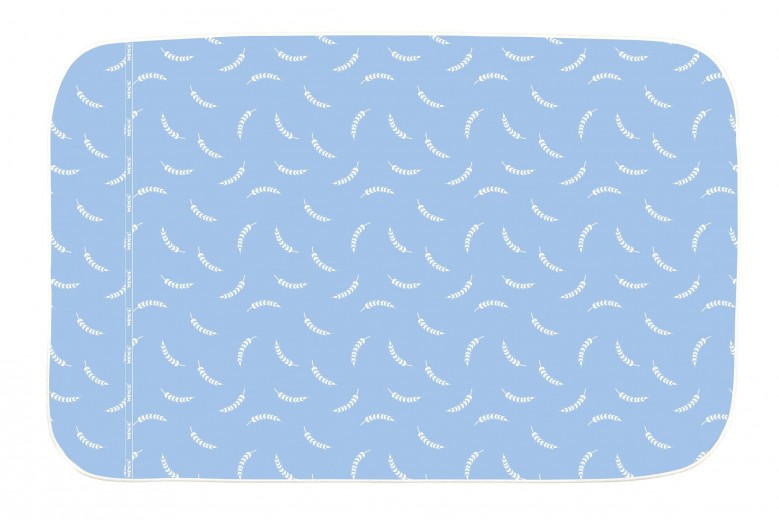 Comfort Takaró Vasaláshoz Pamut Felsőréteggel, Kék, H130xSz65 cm