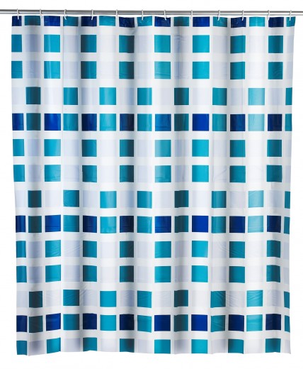 PEVA Zuhanyfüggöny, Mosaic Többszínű, 180 x 200 cm