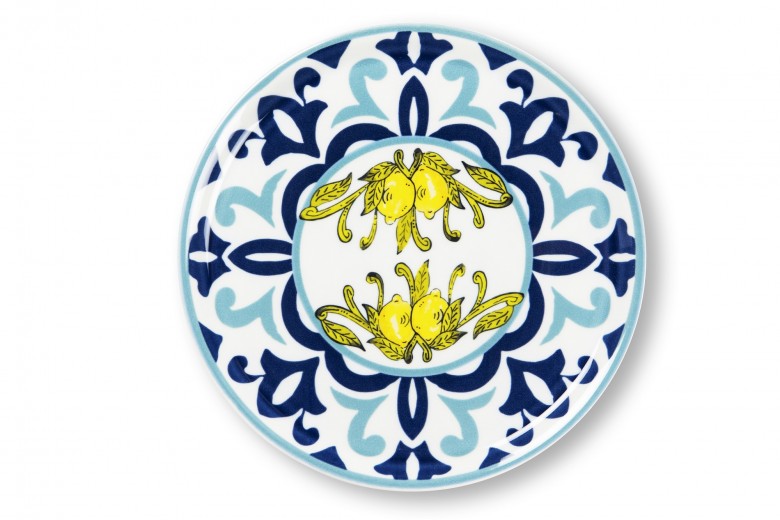 Pizza tál, porcelán, Ø31 cm, New Amalfi Kék