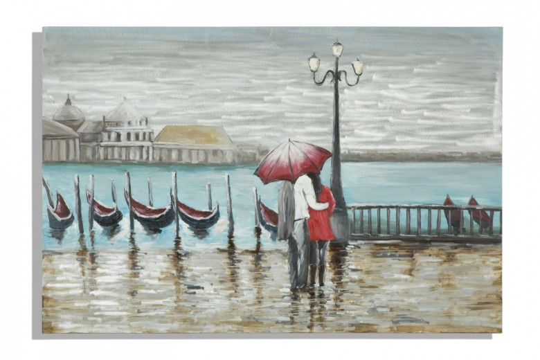 Kézzel Festett Kép, Venice, 120x80 cm