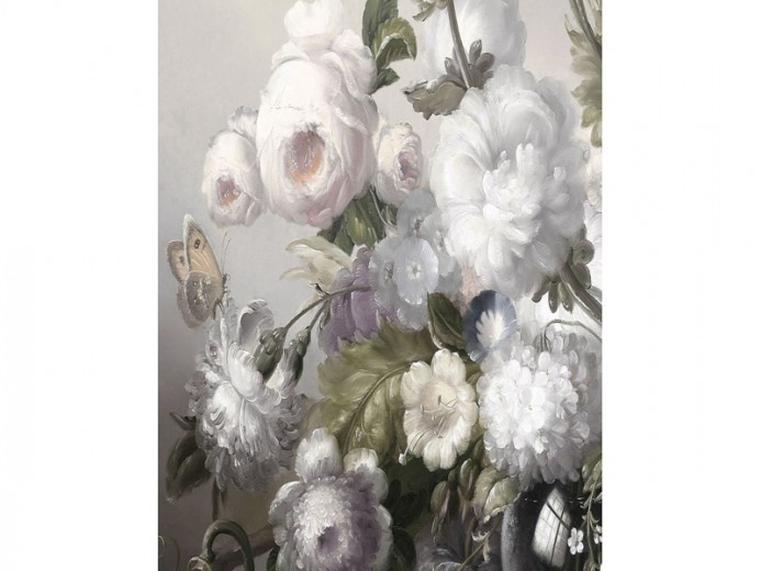 Üvegkép Flowers II, 80 x 120 cm