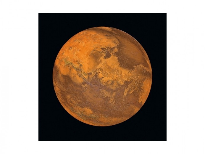 Üvegkép Mars, 80 x 80 cm