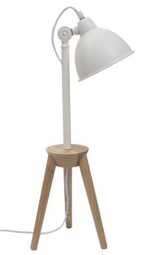 Asztali Lámpa Soffi Desk Fehér / Természetes